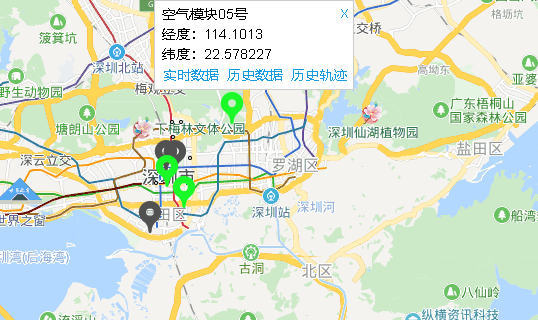 環(huán)境監(jiān)測(cè)系統(tǒng)設(shè)備地圖
